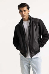 Black Basic Jacket MN-JKT-WS23-002
